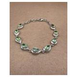 Sterling bracelet green