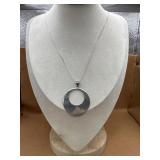 Sterling necklace & pendant