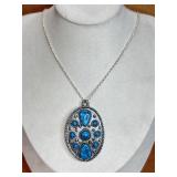 Sterling Turquoise Necklace