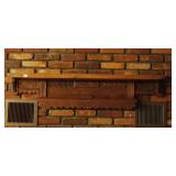Carved Shelf and/or Mantle