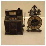 Clock & Cash Register Metal Pencil Sharpeners