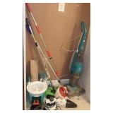 H2O Steamer, Mos & Buckets, Hand Vacuum