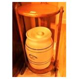 Marshall Pottery Water Crock & Stand