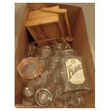 Glass Mugs, Picnic Napkin/ Salt & Pepper Carrier