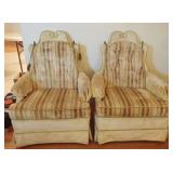 2 - Mid Centry Modern Upholster Chairs