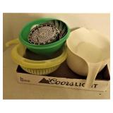 Plastic Strainers, Batter Bowl
