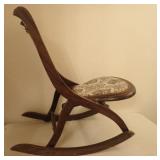Fold Up Sewing Rocker