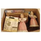 Picture Frames  & Angel Candle Holders