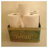Bread Box & Paper Towels