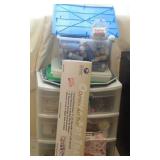 Art Supplies - 3 Drawer Plastic Storage