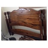 Queen Head Board & Foot Stand