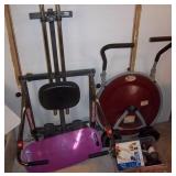 Body Tone 300 & Ab Circle Pro & Hand Weights