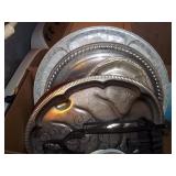 Plastic Serving Trays & Candle Holders