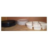 Pitcher, Bowls, Trays