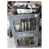 4pc. BBQ Tool Set, Stool & BBQ Grill