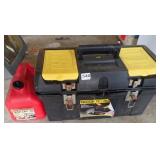 Plastic Hand Tool Box & Gas Can