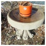 Concrete Bird Bath