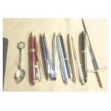 Pens, Letter Opener, & Spoon