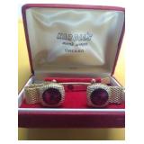 Swank Tie Clip & Cufflinks