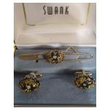 Swank Tie Bar & Cufflinks