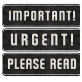 URGENT!!!!!    INVOICE EMAIL INFORMATION