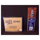 Free Drink Picture & Bottle Opener