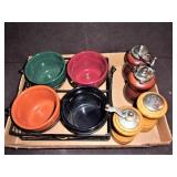 Condiment Server & Salt & Pepper