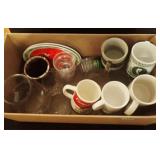 Assortment Glasses & Coffee Cups