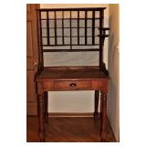 Post Masters Desk w/ Lamp Holders