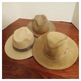1 Authentic Outback Leather Hat & more