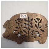 Metal Pig Decoration