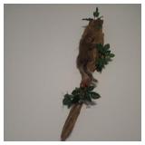 Squirrel on Driftwood