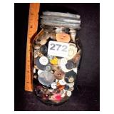 Jar Old Buttons