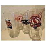 Assorted Advertising Beer Glasses