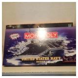 Bass Fishing & United States Navy  Monopoly