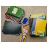 Note Book Paper & Pencils
