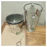 Schlitz Pitcher, Fair Bucket & Bottle Opener
