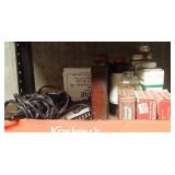 Electric Clippers & Old Shaving Boxes & Tin