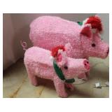 Christmas Pig Decoration -  Light Up