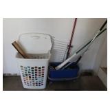 Cleaning Bucket, Mops, & Clothes Hamper