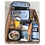 Chalk, Tape Measure, Pocket Knife & More