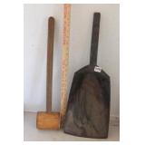 Mallet & Coal Shovel