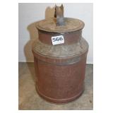 Missouri Valley Cream Can, Washington, Mo.