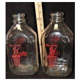 Quality Dairy 1/2  Gallon Bottles
