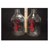 Quality Dairy 1/2  Gallon Bottles