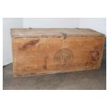 US Rubber Company Wood Box