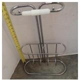Toilet Paper Holder with Magazine Rack