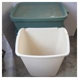 2 - Totes & Trash Can