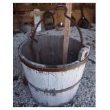 Wood Water Bucket