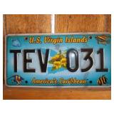 Virgin Island License & Retirement Sign